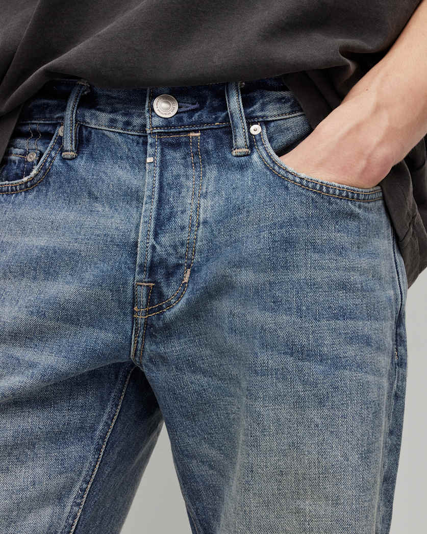 Switch Denim Shorts Light Indigo | ALLSAINTS